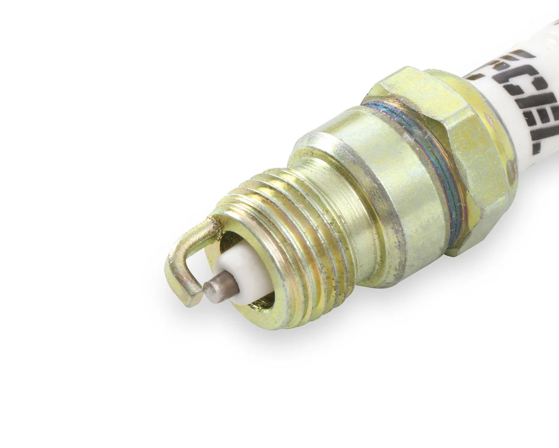 ACCEL 14mm Thread - .460 in Reach - Tapered Seat - 2 Pack of 0576S-4 (8 Spark Plugs) - Installation View