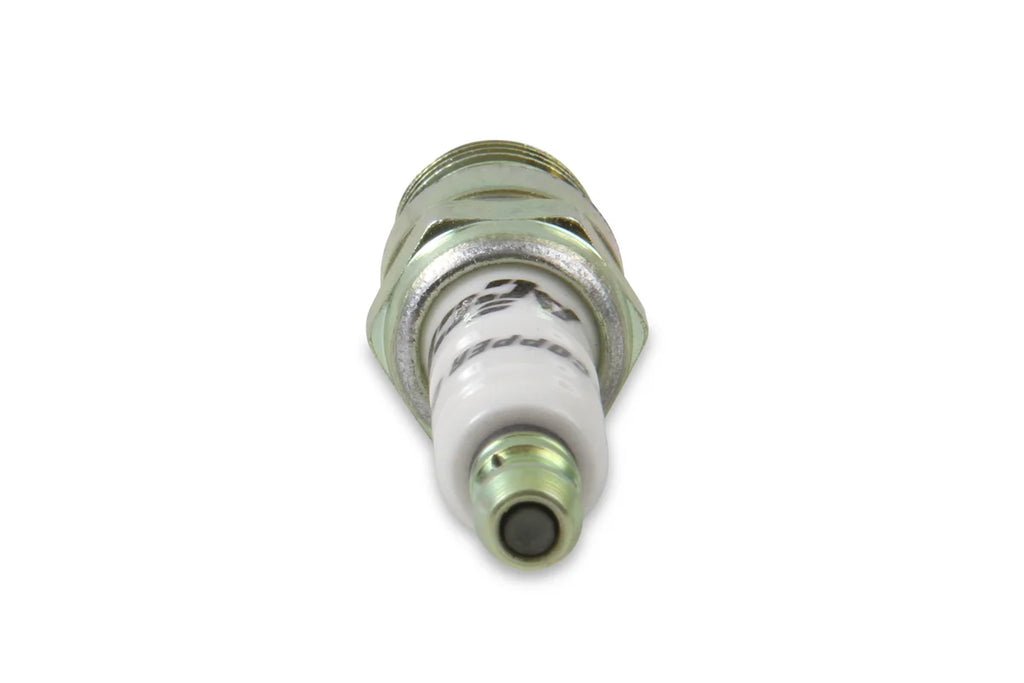 ACCEL 14mm Thread - .460 in Reach - Tapered Seat - Non-Resistor - 4 Pack 0276S-4 - Back View