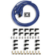 Load image into Gallery viewer, ACCEL 4040B Spark Plug Wires, Super Stock, Spiral Core, 8mm, Blue, Set - Side View