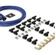 Load image into Gallery viewer, ACCEL 4040B Spark Plug Wires, Super Stock, Spiral Core, 8mm, Blue, Set - Back View