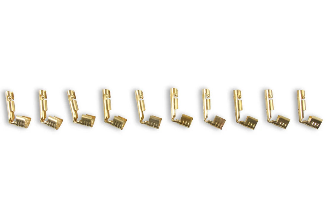 ACCEL 4040B Spark Plug Wires, Super Stock, Spiral Core, 8mm, Blue, Set - Installation View