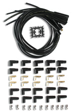 Load image into Gallery viewer, ACCEL 4040K Spark Plug Wires, Super Stock, Spiral Core, 8mm, Black, Set - Side View