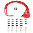Load image into Gallery viewer, ACCEL 4040R Spark Plug Wires, Super Stock, Spiral Core, 8mm, Red, Set - Main Product View