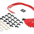 Load image into Gallery viewer, ACCEL 4040R Spark Plug Wires, Super Stock, Spiral Core, 8mm, Red, Set - Back View