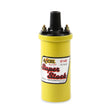 Load image into Gallery viewer, ACCEL 8140 Ignition Coil - Yellow - 42000v 1.4 Ohm Primary - Points - up to 6500 RPM - Side View