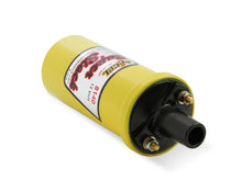Load image into Gallery viewer, ACCEL 8140 Ignition Coil - Yellow - 42000v 1.4 Ohm Primary - Points - up to 6500 RPM - Installation View