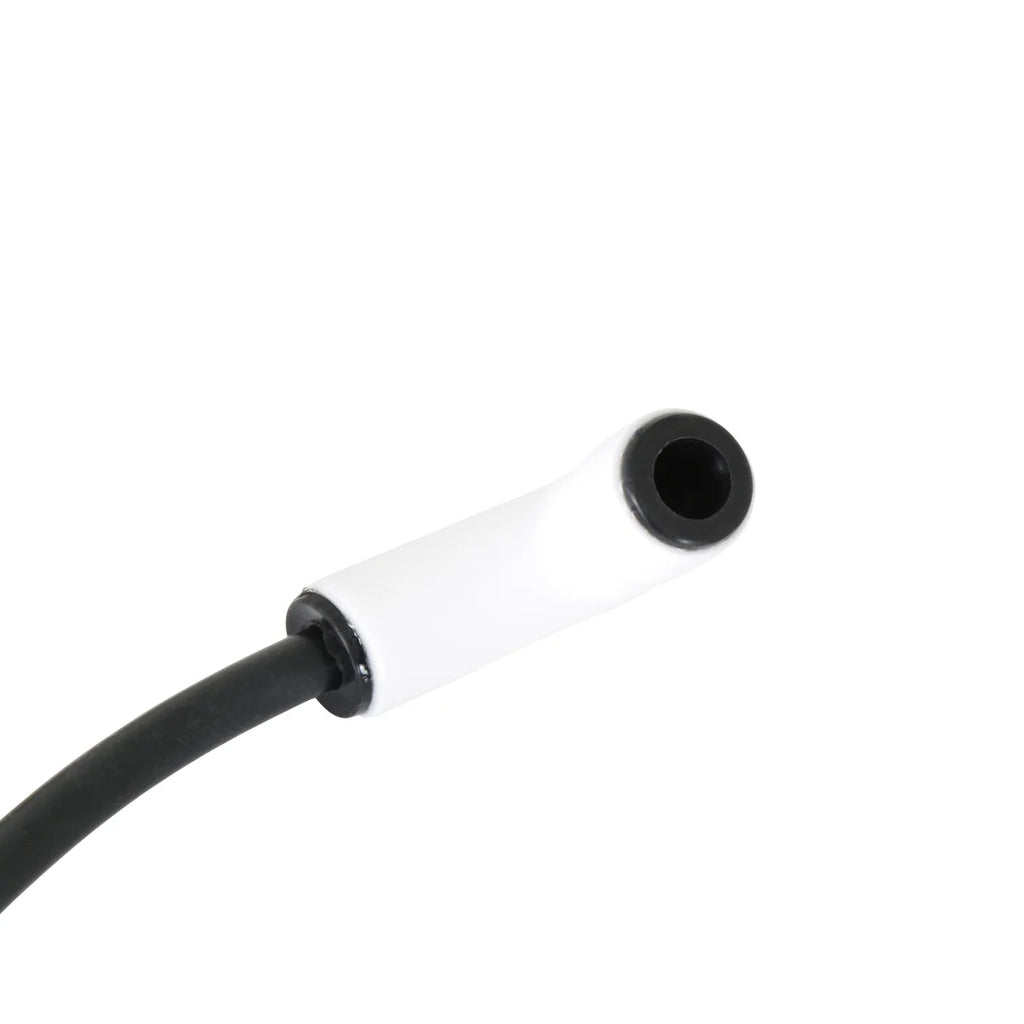 ACCEL 8mm Extreme 9000 single wire replacement kit for 90 degree spark plug boots. - Side View
