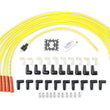 Load image into Gallery viewer, ACCEL ACCEL 4038, Spark Plug Wires, Super Stock, Spiral Core, 8mm, Yellow, Set 4038 - Main Product View