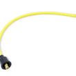Load image into Gallery viewer, ACCEL ACCEL 4038, Spark Plug Wires, Super Stock, Spiral Core, 8mm, Yellow, Set 4038 - Installation View