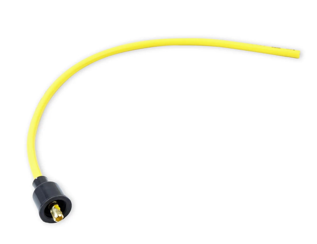ACCEL ACCEL 4038, Spark Plug Wires, Super Stock, Spiral Core, 8mm, Yellow, Set 4038 - Installation View