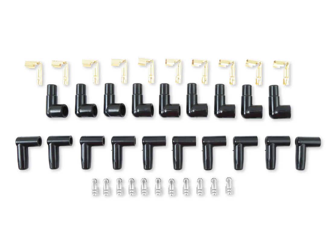 ACCEL ACCEL 4038, Spark Plug Wires, Super Stock, Spiral Core, 8mm, Yellow, Set 4038 - Additional View 6