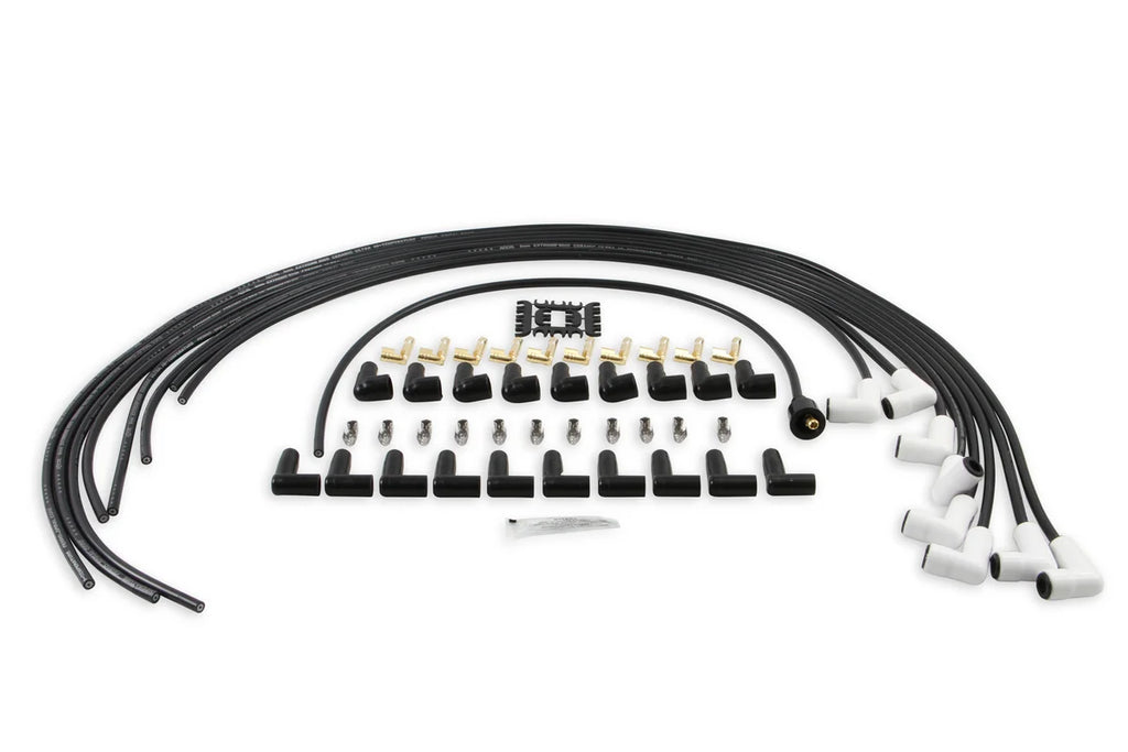 ACCEL ACCEL 9001C, Spark Plug Wires, Pro Fit Ceramic, Spiral Core, 8mm, Black, Set 9001C - Back View