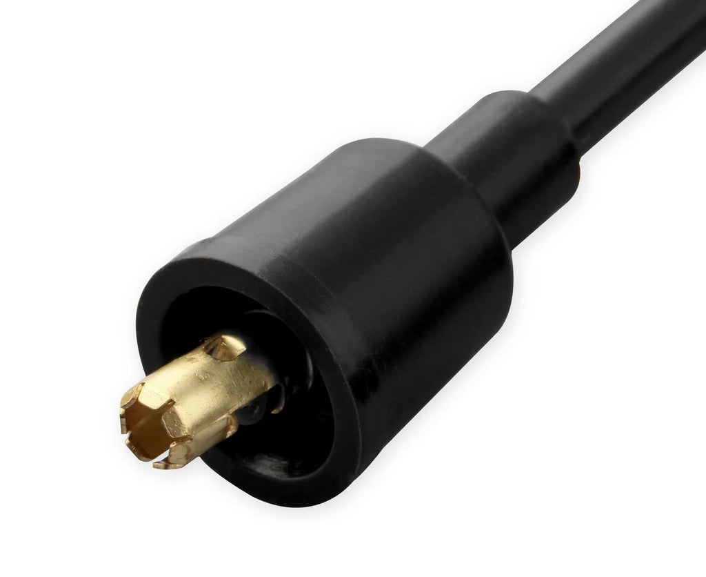 ACCEL ACCEL 9001CK, Spark Plug Wires, Pro Fit Ceramic, Spiral Core, 8mm, Black, Set - Back View