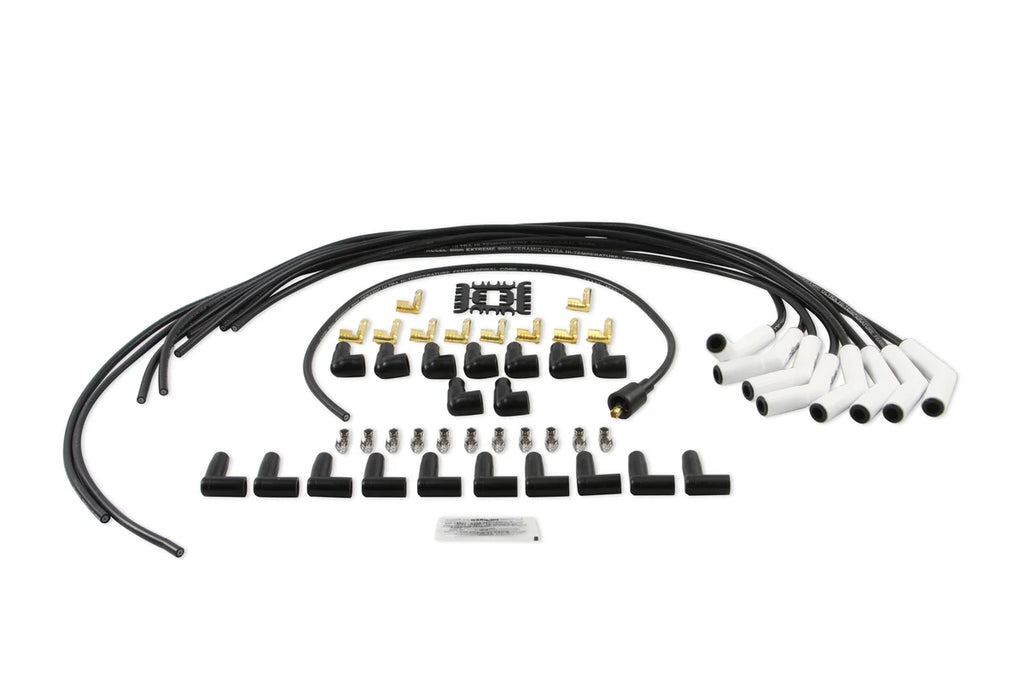 ACCEL ACCEL 9002C, Spark Plug Wires, Pro Fit Ceramic, Spiral Core, 8mm, Black, Set - Side View