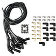Load image into Gallery viewer, ACCEL ACCEL 9002CK, Spark Plug Wires, Pro Fit Ceramic, Spiral Core, 8mm, Black, Set - Main Product View