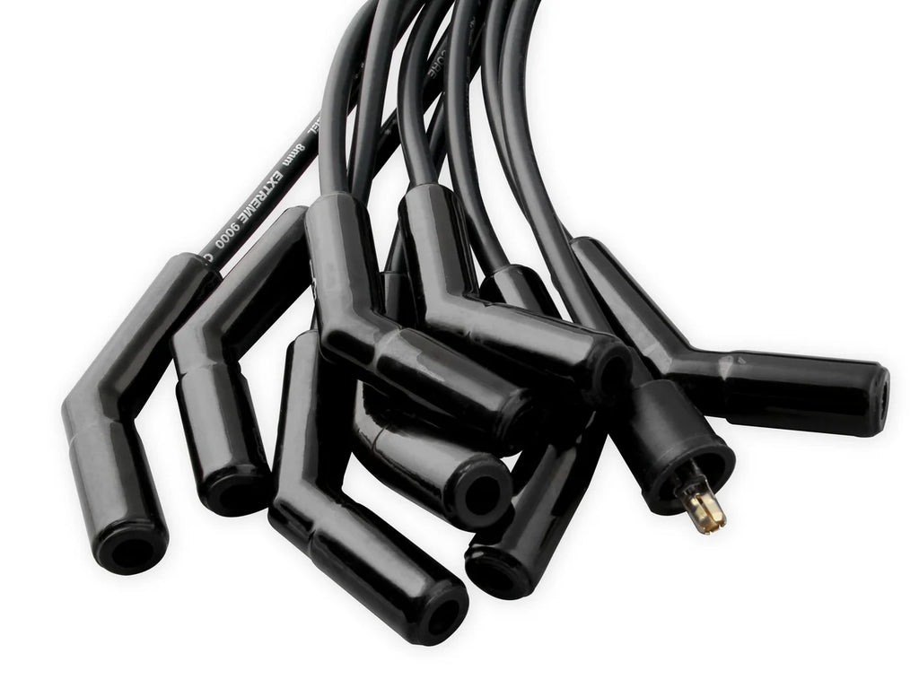 ACCEL ACCEL 9002CK, Spark Plug Wires, Pro Fit Ceramic, Spiral Core, 8mm, Black, Set - Back View