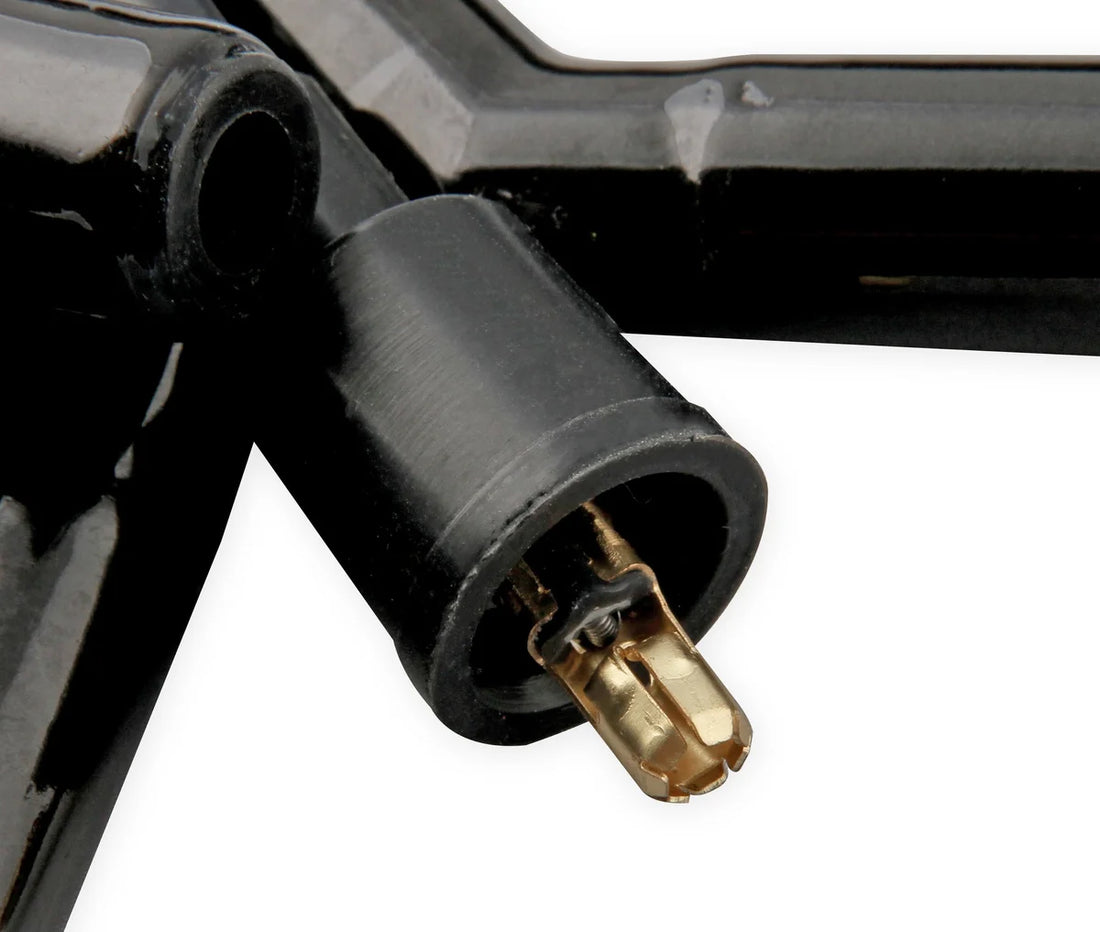 ACCEL ACCEL 9002CK, Spark Plug Wires, Pro Fit Ceramic, Spiral Core, 8mm, Black, Set - Installation View