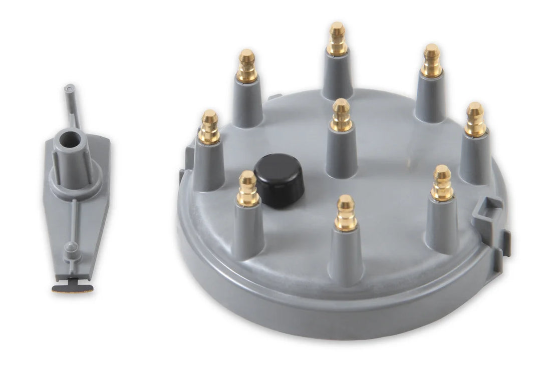 ACCEL ACCEL Cap & Rotor Kit - for HEI Style Distributor - Gray - Side View