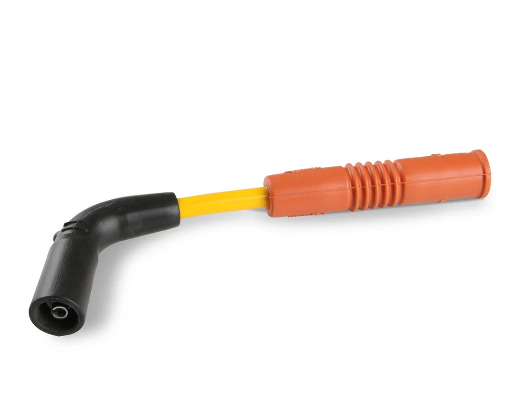ACCEL ACCEL Custom Spark Plug Wire Set for 2009-2015 Sportster XR1200 - 8mm - Yellow 171112Y - Back View