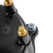 Load image into Gallery viewer, ACCEL ACCEL Distributor Cap - Jeep 4.0L - Male - HEI Style - Black - Installation View