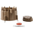 Load image into Gallery viewer, ACCEL ACCEL Distributor Cap &amp; Rotor Kit - HEI Style - Tan 8122 - Side View