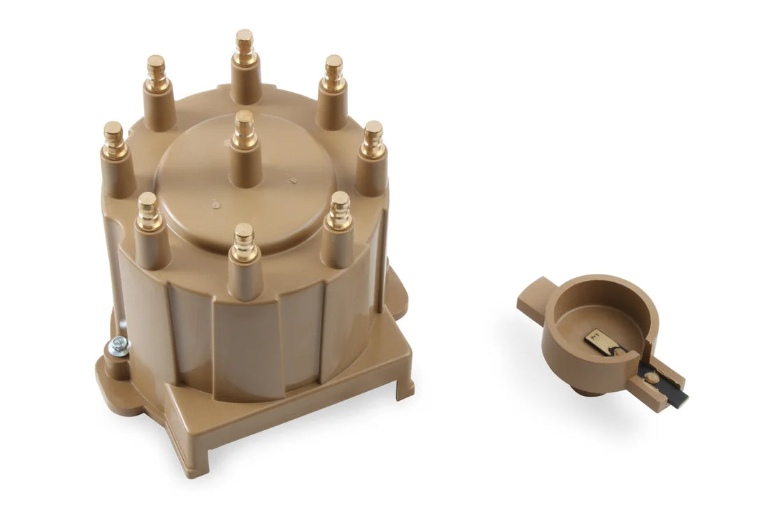 ACCEL ACCEL Distributor Cap & Rotor Kit - HEI Style - Tan 8132 - Side View