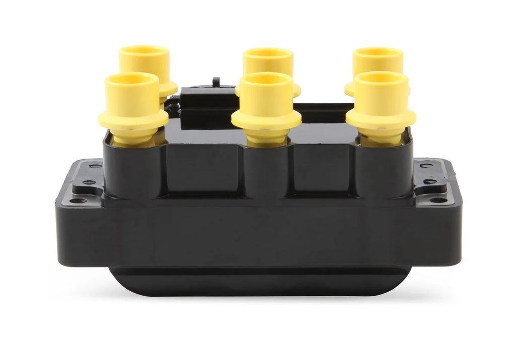 ACCEL ACCEL Ignition Coil - SuperCoil - Ford 6-Tower EDIS with horizontal plug 140035 - Side View