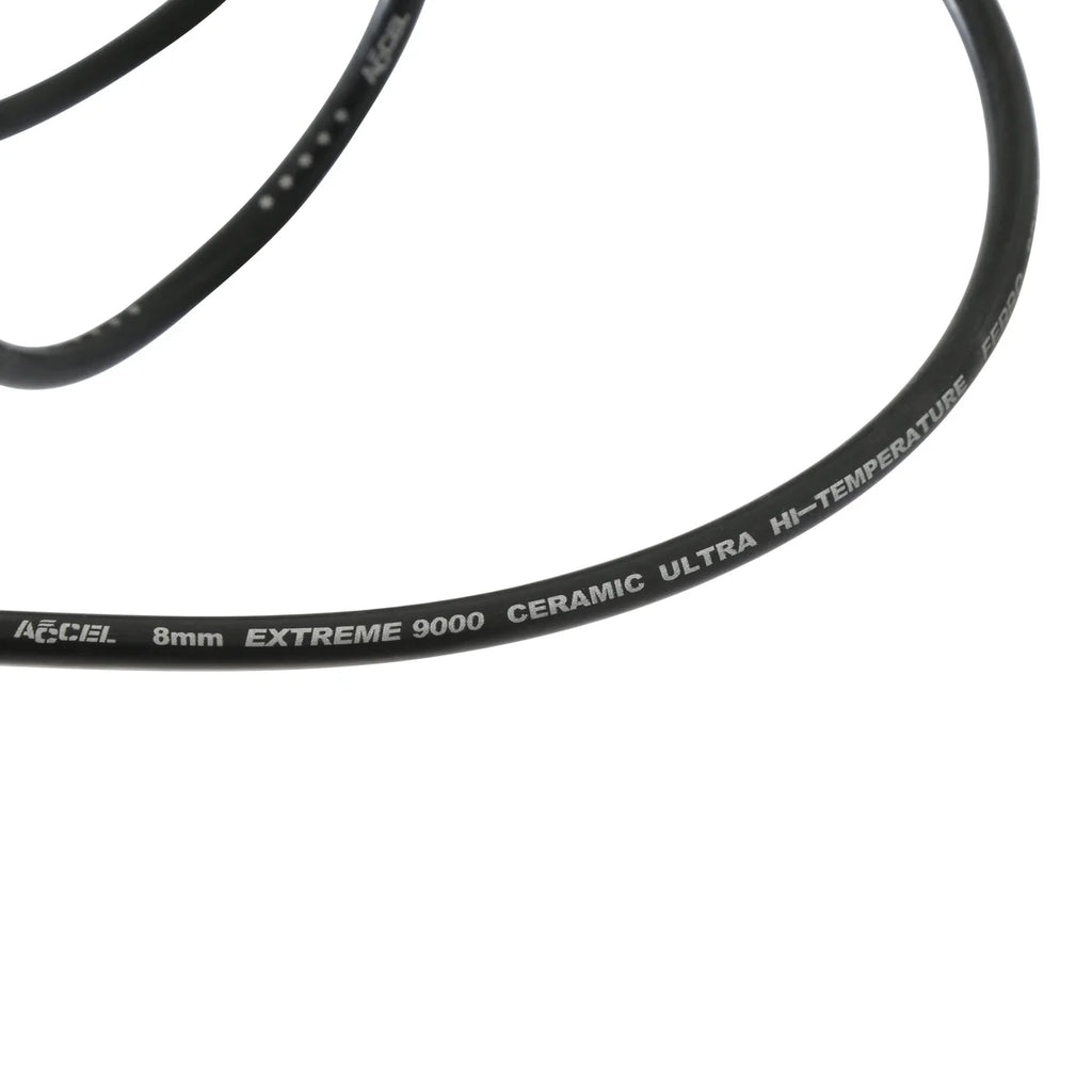 ACCEL ACCEL Spark Plug Wires - Extreme 9000 - Ceramic Booted Single Wire Replacement - Back View