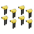 Load image into Gallery viewer, ACCEL ACCEL SuperCoils - 8-Pack - 05-24 5.7L/6.1L/6.2L/6.4L Gen 3 Hemi - Yellow 140038-8 - Main Product View