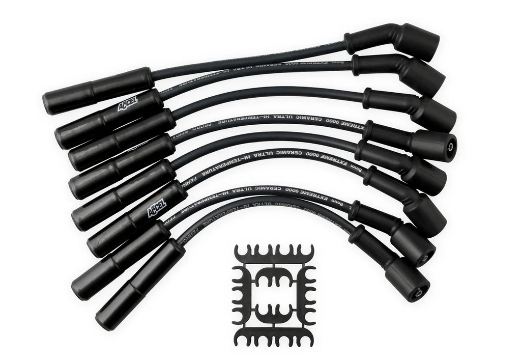ACCEL Accel Extreme 9000 Spark Plug Wire Set - Black Ceramic Boot - Main Product View