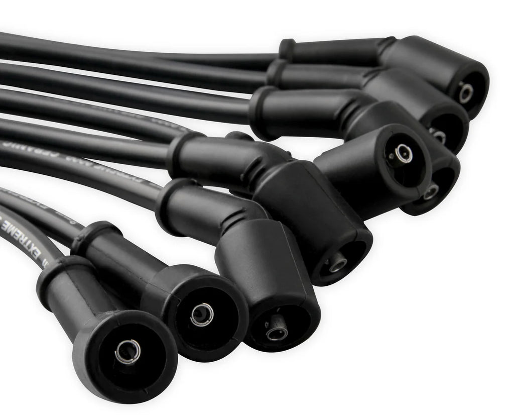 ACCEL Accel Extreme 9000 Spark Plug Wire Set - Black Ceramic Boot - Side View
