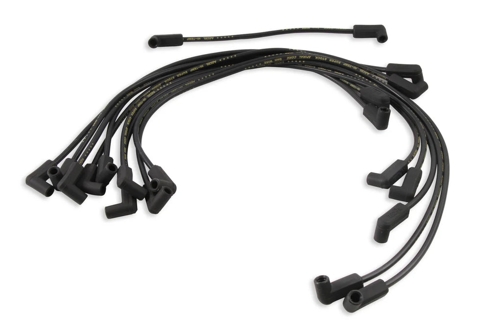 ACCEL Custom spark plug wire set - 500 Ohms/Ft Sprial Core - SBC 1987-1995 V8 5114K - Side View