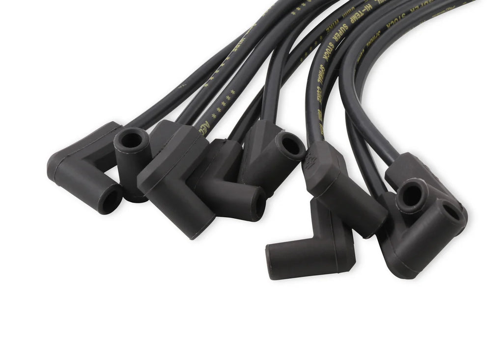 ACCEL Custom spark plug wire set - 500 Ohms/Ft Sprial Core - SBC 1987-1995 V8 5114K - Back View