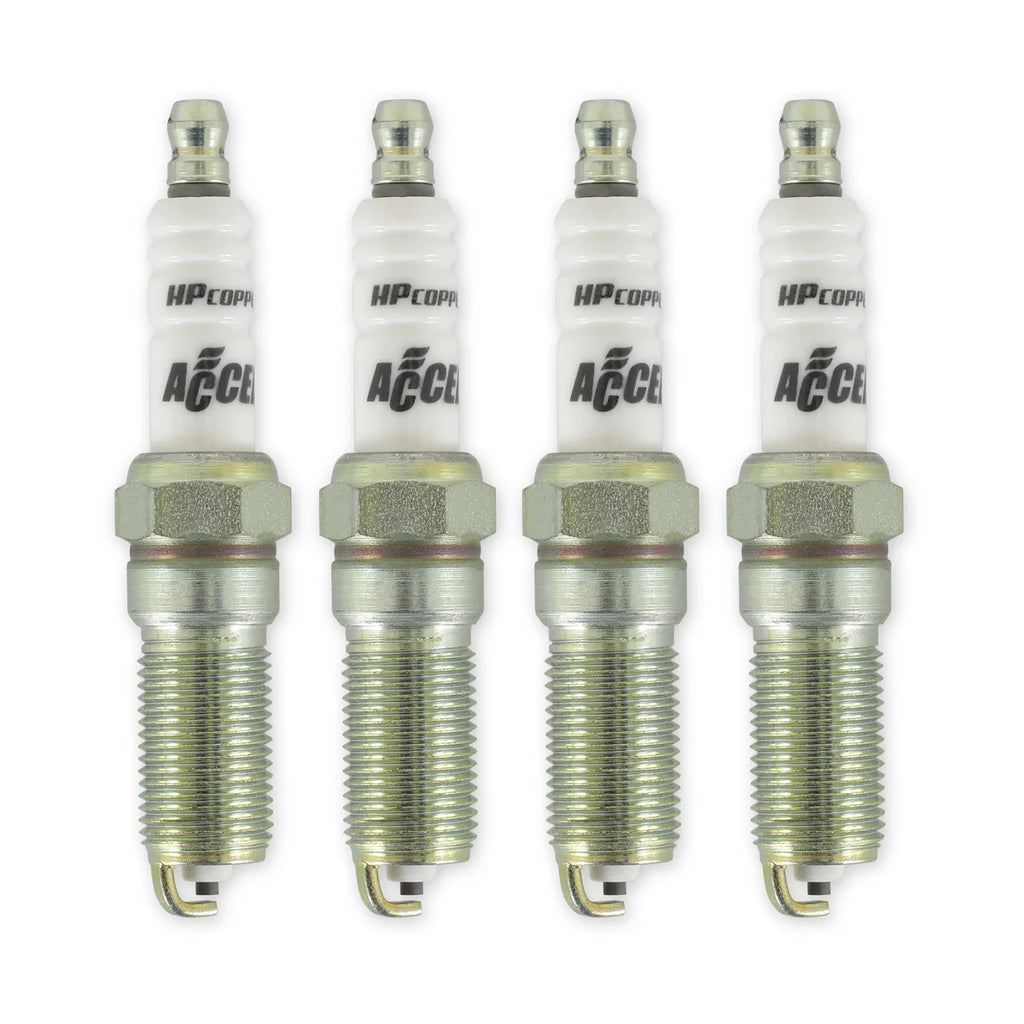 ACCEL Ford EcoBoost 1.6L, 2.0L and 2.3L I4 engines -Two heat range colder - 4-pack 578C2-4 - Main Product View