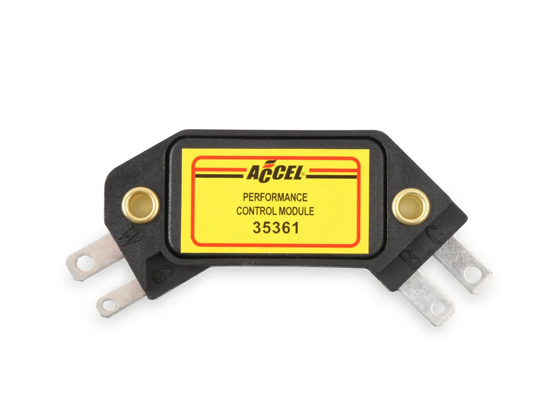 ACCEL High Performance Ignition Module HEI 4 Pin fits GM - Side View
