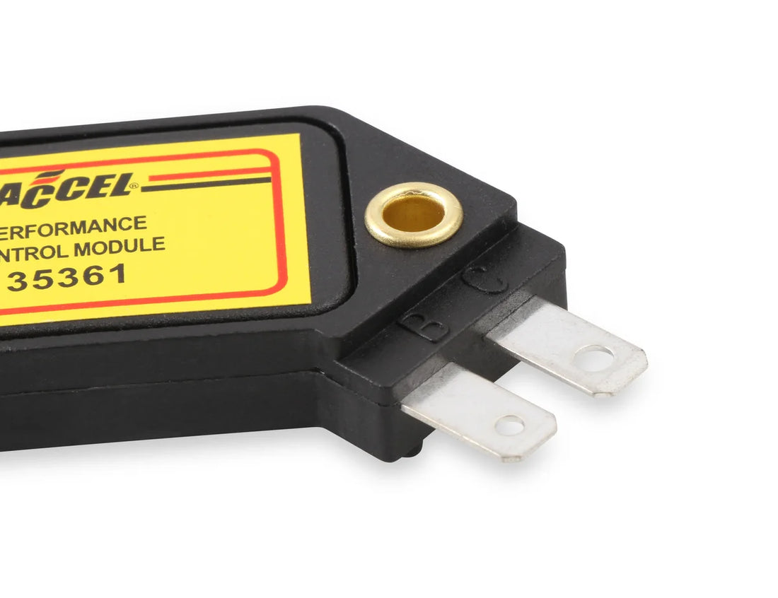 ACCEL High Performance Ignition Module HEI 4 Pin fits GM - Back View