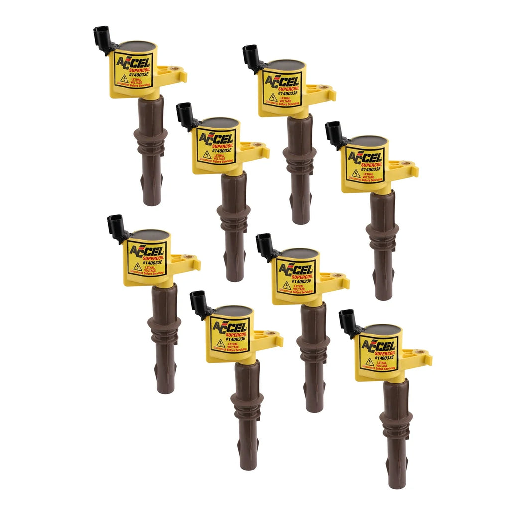 ACCEL Ignition Coil - SuperCoil - 2008-2014 Ford 4.6L/5.4L/6.8L 3-valve, 8-Pack - Main Product View