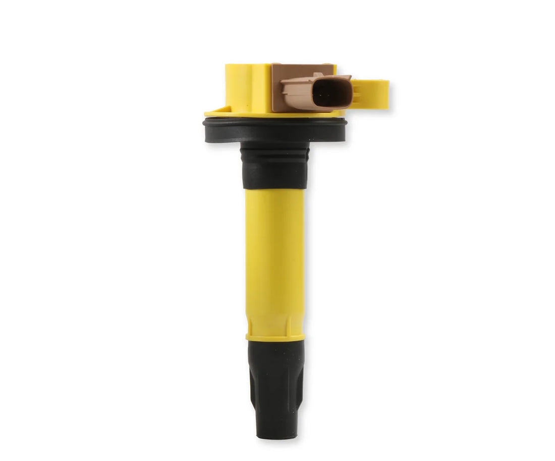 ACCEL Ignition Coil- SuperCoil- 2010-2016 Ford EcoBoost 3.5L V6- 6-Pack (3-Pin)-Yellow 140646-6 - Back View
