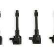 Load image into Gallery viewer, ACCEL Ignition Coils - Honda 2.0L, 2.0L Turbo/ 1.5L 4-cylinder, Black, 4-Pack 140084K-4 - Back View