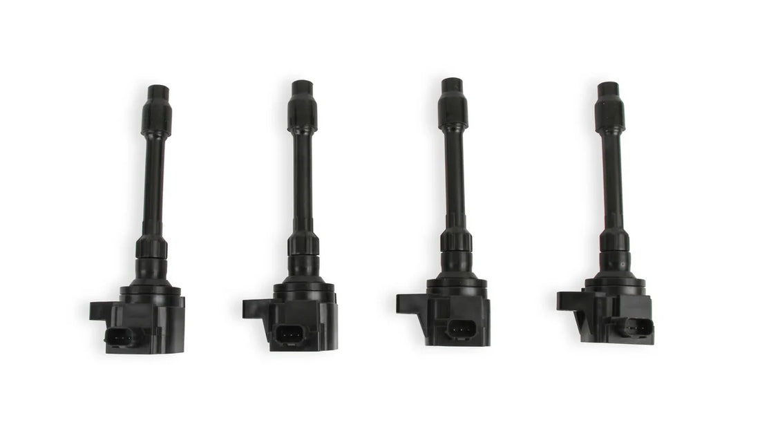 ACCEL Ignition Coils - Honda 2.0L, 2.0L Turbo/ 1.5L 4-cylinder, Black, 4-Pack 140084K-4 - Back View