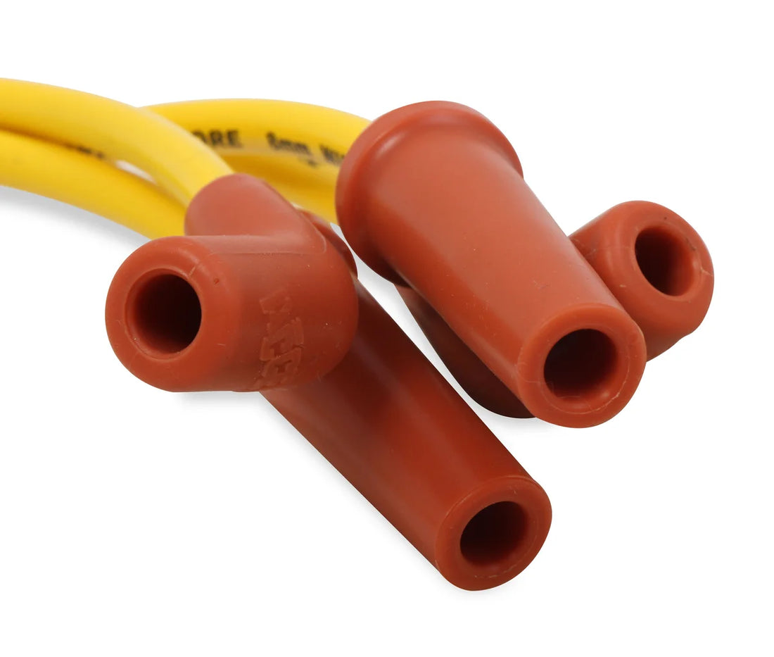 ACCEL Motorcycle Plug Wire Set, Harley Milwaukee 8, Twin Cam, Sportster 171116-Y - Back View