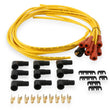 Load image into Gallery viewer, ACCEL Spark Plug Wire Set- 7mm-Super Stock-Copper Core-Universal Straight Boots-Yellow 3008 - Main Product View