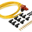 Load image into Gallery viewer, ACCEL Spark Plug Wire Set- 7mm-Super Stock-Copper Core-Universal Straight Boots-Yellow 3008 - Back View