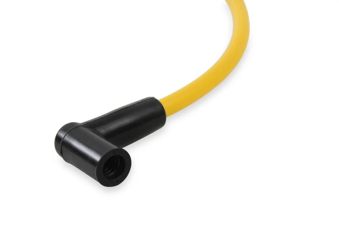 ACCEL Spark Plug Wire Set- 8mm-Custom with Graphite Core-HEI Stock Style Boots- Yellow - Additional View 7