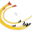 Load image into Gallery viewer, ACCEL Spark Plug Wire Set- 8mm- Super Stock- Graphite Core- HEI Style Boots- Yellow - Back View