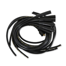 Load image into Gallery viewer, ACCEL Spark Plug Wire Set - 8mm - Universal - Black Wire with Black Straight Boots - Main Product View