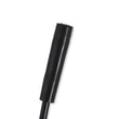 Load image into Gallery viewer, ACCEL Spark Plug Wire Set - 8mm - Universal - Black Wire with Black Straight Boots - Side View