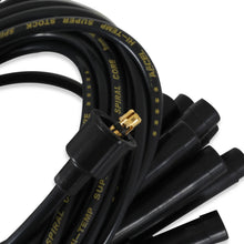 Load image into Gallery viewer, ACCEL Spark Plug Wire Set - 8mm - Universal - Black Wire with Black Straight Boots - Detail View