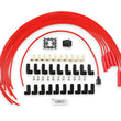Load image into Gallery viewer, ACCEL Spark Plug Wire Set - 8mm - Universal - Red Wire with Red Straight Boots - Main Product View