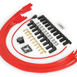 Load image into Gallery viewer, ACCEL Spark Plug Wire Set - 8mm - Universal - Red Wire with Red Straight Boots - Installation View